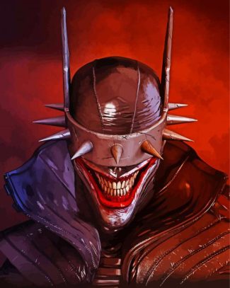 Aeshetic Batman Who Laughs diamond painting