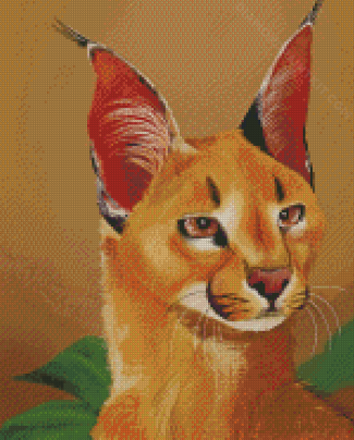 Aesthetic Floppa Cat diamond painting