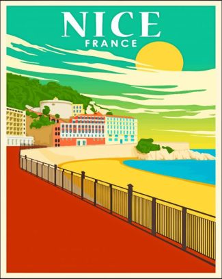 Aesthetic Nice France diamond painting