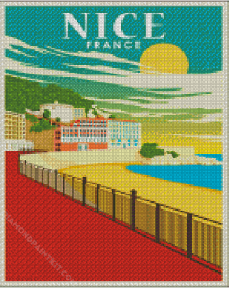 Aesthetic Nice France diamond painting