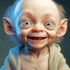 Baby Gollum diamond painting