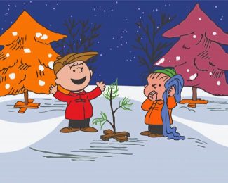 Charlie Brown Chhristmas diamond painting