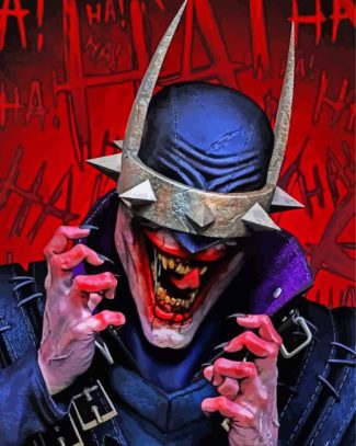 Cool Batman Who Laughs diamond painting