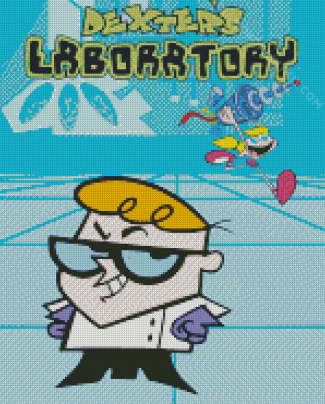 Dexters Laboratory diamond painting