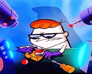 Dexters Laboratory Cartoon diamond painting