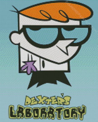 Aesthetic Dexters Laboratory diamond painting