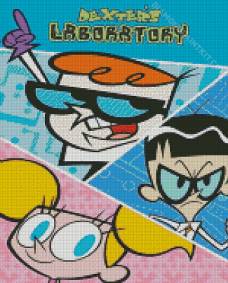 Dexters Laboratory Poster diamond painting