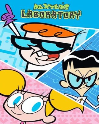 Dexters Laboratory Poster diamond painting