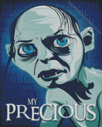 Gollum My Precious diamond painting