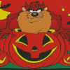 Halloween Tasmanian Devil Cartoon diamond painting