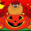 Halloween Tasmanian Devil Cartoon diamond painting