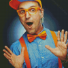 Blippi Character diamond painting