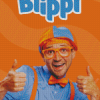 Blippi diamond painting