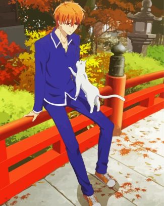 Kyo Sohma Fruits Basket Anime diamond painting