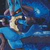 Lucario Pokemon Anime diamond painting