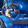 Lucario Pokemon Anime diamond painting