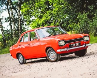 MK 1 Escort Car diamond painting