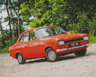 MK 1 Escort Car diamond painting