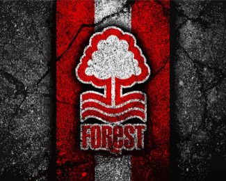 Nottingham Forest Football Club Logo diamond painting