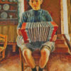 Spanish Accordion Player diamond painting