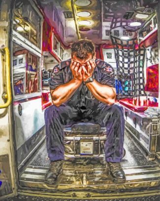 EMT Man diamond painting