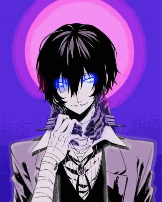 Aesthetic Dazai diamond painting