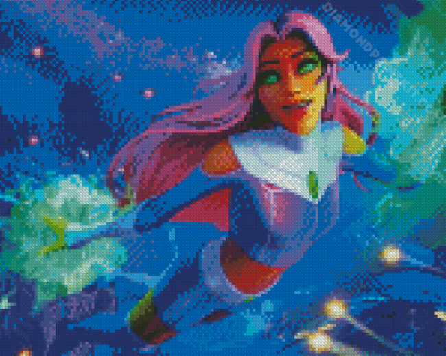 Fortnite Starfire diamond painting