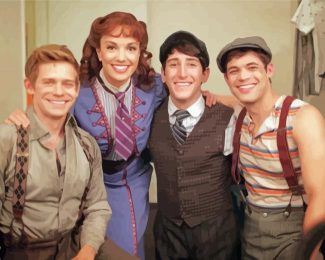 Newsies Characters diamond painting