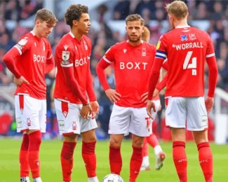 Nottingham Forest Players diamond painting