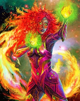 Powerful Starfire diamond painting