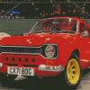 Red MK 1 Escort diamond painting