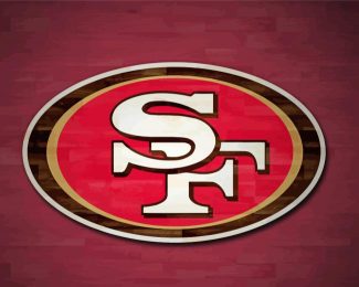 San Francisco 49ers Football Team Logo diamond painting