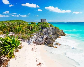 Tulum Landscape diamond painting