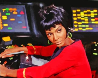 Nyota Uhura From Star Trek diamond painting