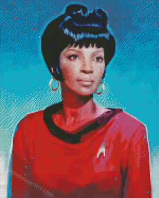 Cool Nyota Uhura diamond painting