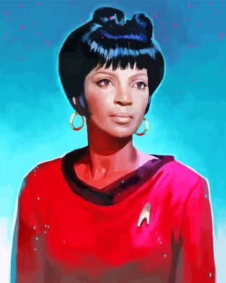 Cool Nyota Uhura diamond painting