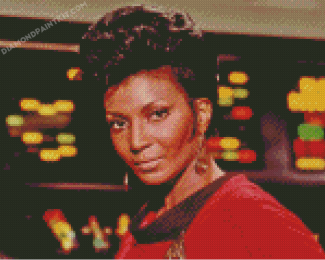 Star Trek Nyota Uhura diamond painting