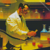 Scientist In Laboratory diamond painting