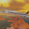 Concorde Airliner diamond painting