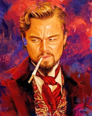 Django Unchained Leonardo DiCaprio diamond painting