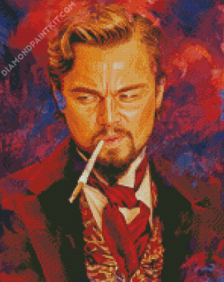 Django Unchained Leonardo DiCaprio diamond painting