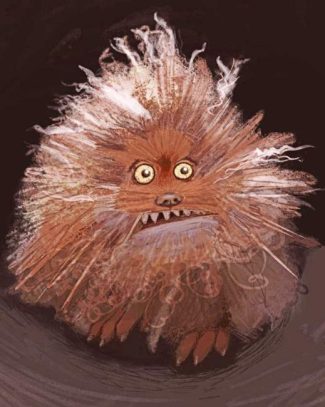 Fizzgig Muppet diamond painting