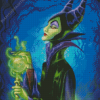 Aesthetic Maleficent diamond painting