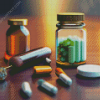 Pharmaceutical diamond painting