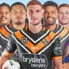 Wests Tigers NRL Team diamond painting