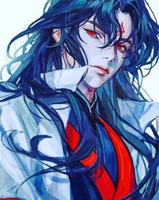 Aesthetic Luo Binghe diamond painting