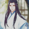 Cool Lan Wangji diamond painting