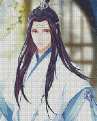 Cool Lan Wangji diamond painting