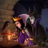 Maleficent and evil queen diamond painting