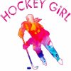 Hockey Girl Art diamond painting